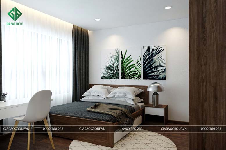 Thiết kế giường ngủ thông minh