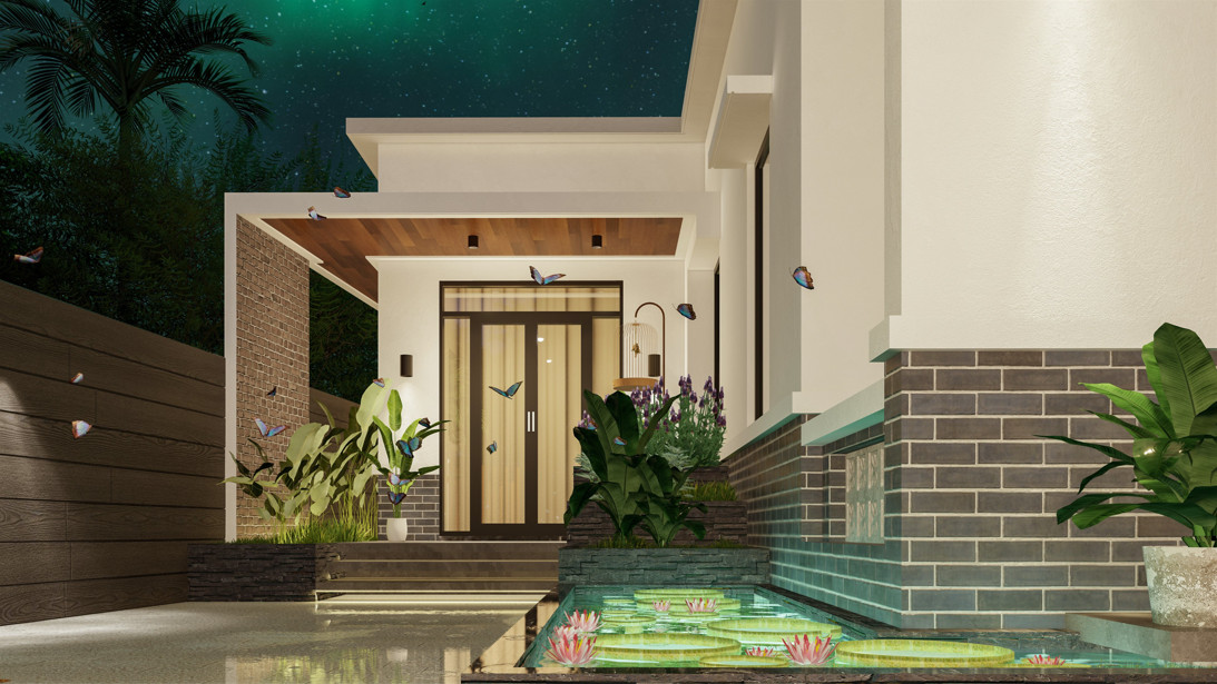 Tiểu cảnh đẹp mắt và hợp lý sẽ giúp không gian sống thêm trẻ trung