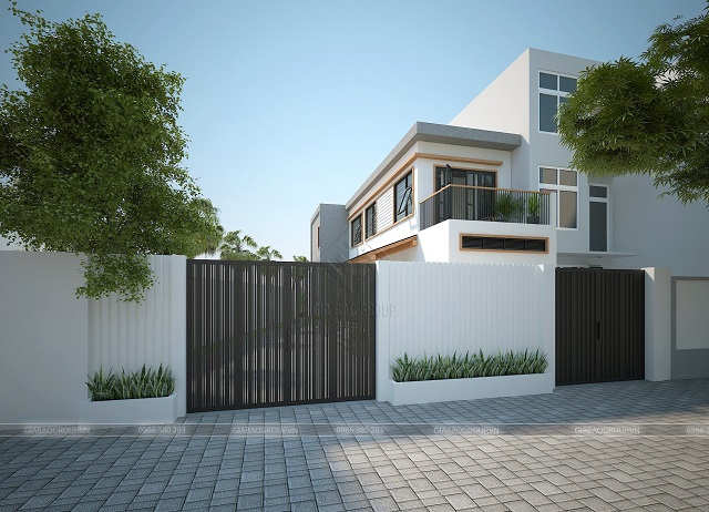 Ý tưởng về mẫu nhà phố 2 tầng đẹp, hiện đại
