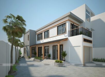 Mẫu nhà phố 2 tầng hiện đại vạn người mê của anh Sơn, Nhà Bè, TP Hồ Chí Minh