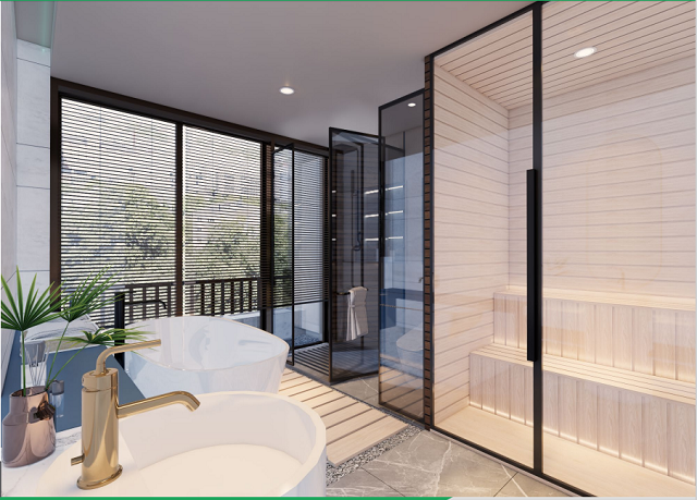 Phòng tắm của thiết kệ hiện đại