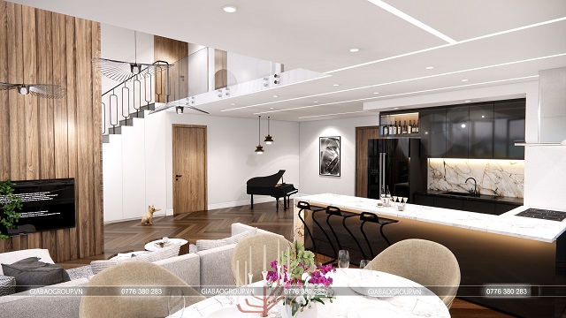 Thiết kế và cải tạo căn hộ phong cách hiện đại