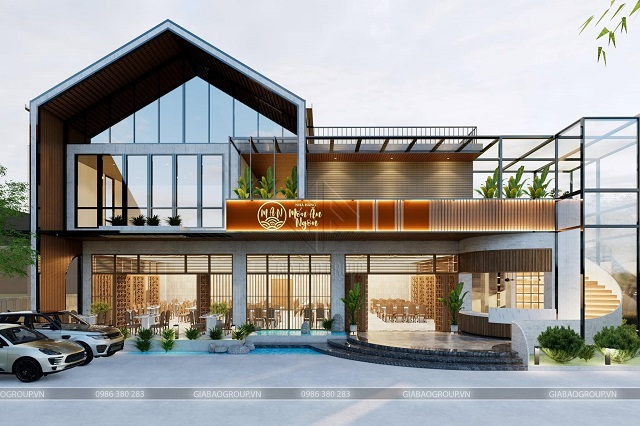 nhà hàng Món Ăn Ngon kết hợp hệ sinh thái Golf