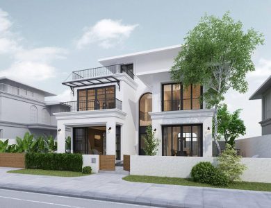 25+ mẫu biệt thự 1 trệt 1 lầu cực kỳ sang trọng, đẳng cấp