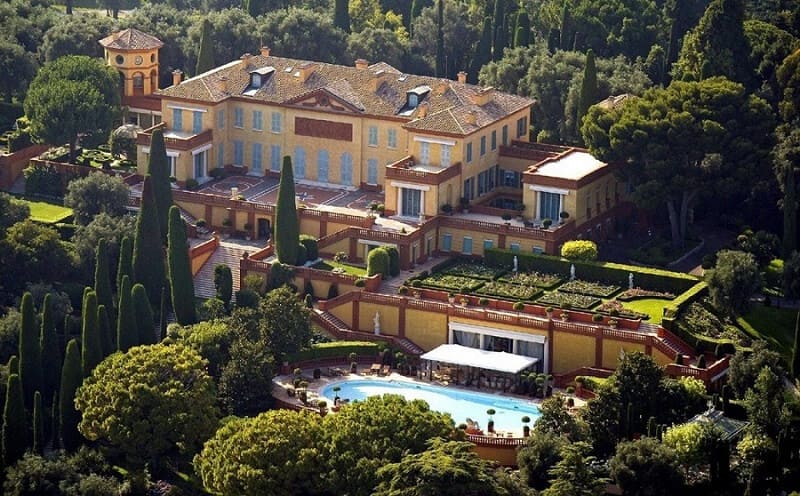 Villa Leopolda (Pháp) biệt thự nhà vườn đẹp nhất thế giới