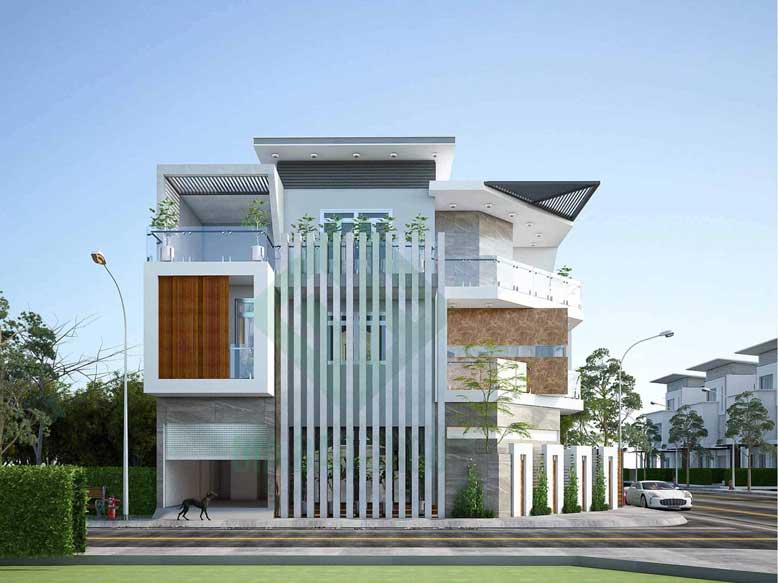 Những đặc trưng của các biệt thự hiện đại