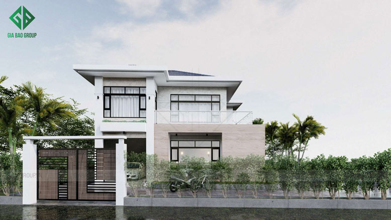 Lựa chọn Gia Bao Group đơn vị thiết kế thiết kế biệt thự phố hiện đại uy tín