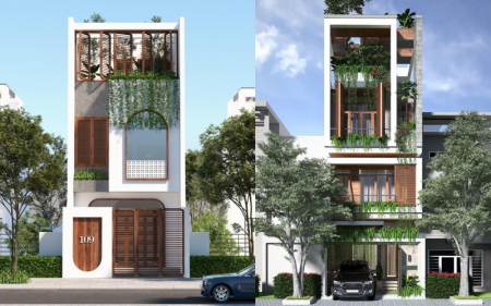 99+ mẫu nhà phố 3 tầng hiện đại mới nhất 2025