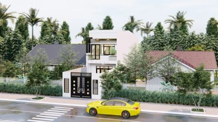 15+ mẫu thiết kế nhà phố 5x20m đáng sống nhất năm 2025