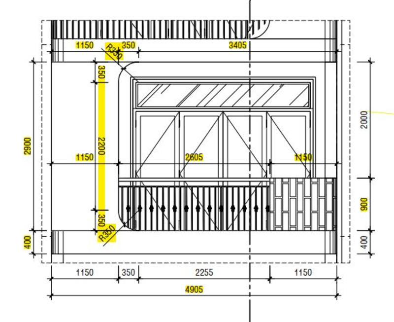 Diện tích ban công nhà phố