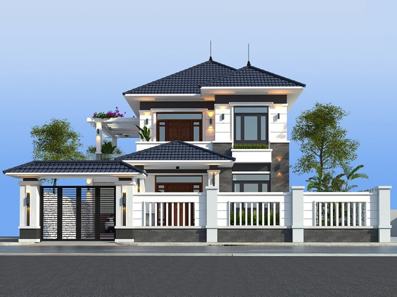 Biệt thự 2 tầng có những ưu điểm gì?