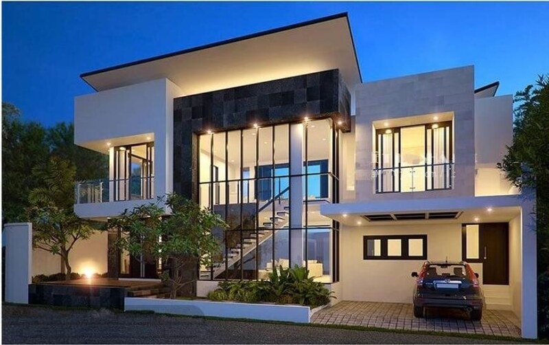 Mẫu biệt thự 2 tầng kiểu Châu Âu có 4 phòng ngủ