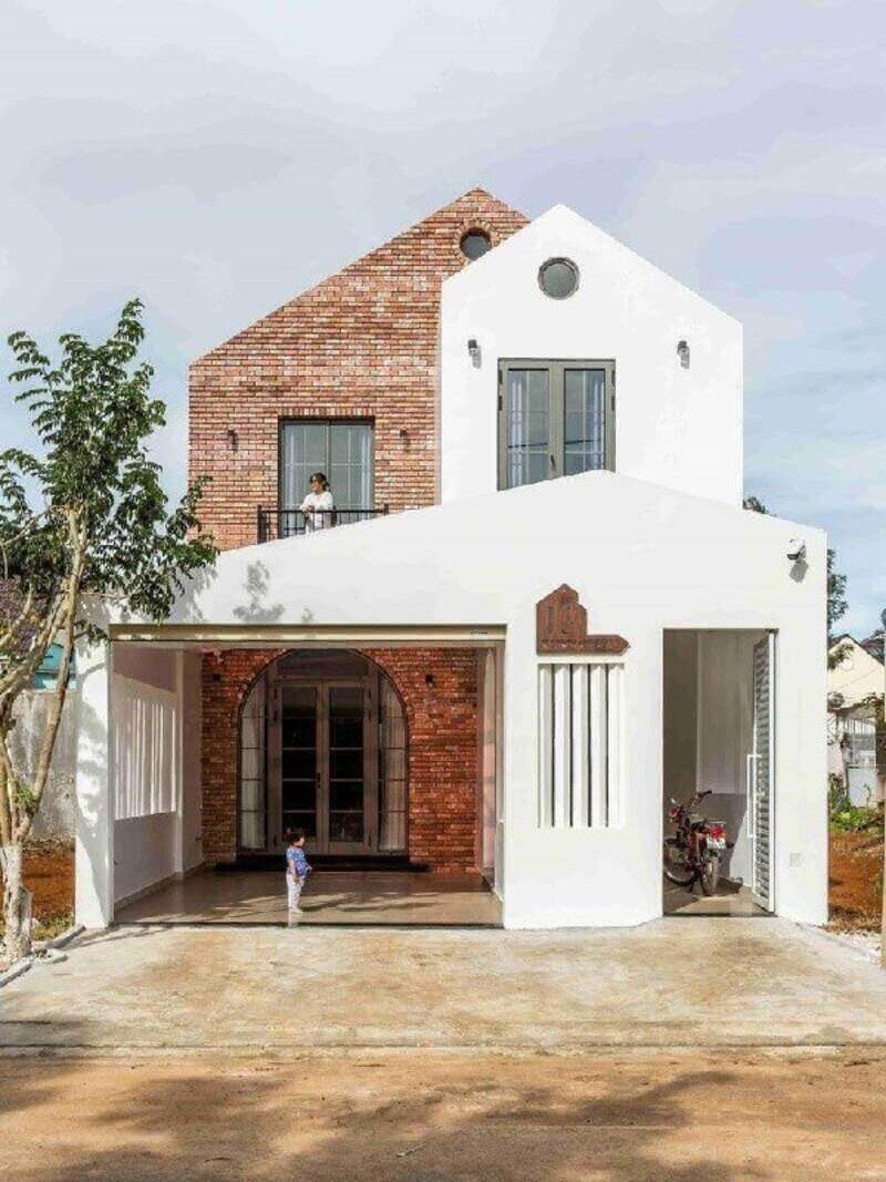 Mẫu mặt tiền nhà phố 8m 2 tầng đang là lựa chọn hàng đầu của các gia đình ở khu vực thành thị
