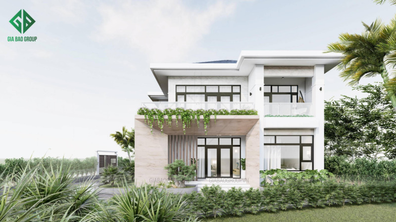 Gia Bảo Group - nhà thầu chuyên thi công nhà biệt thự phố 2 tầng