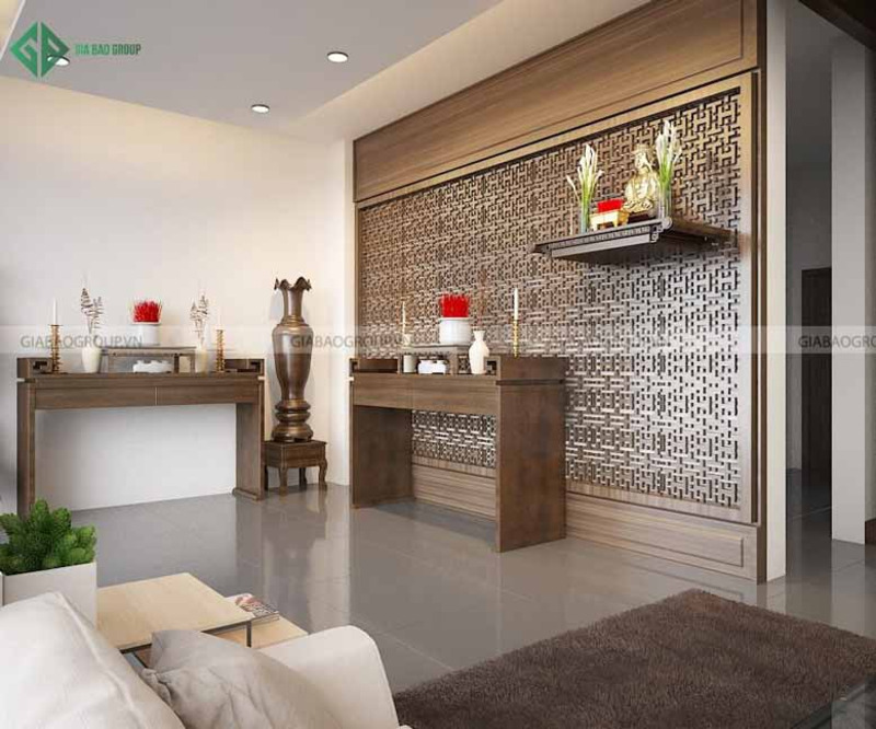 Không gian phòng thời của mẫu nhà phố 2 tầng 4 phòng ngủ