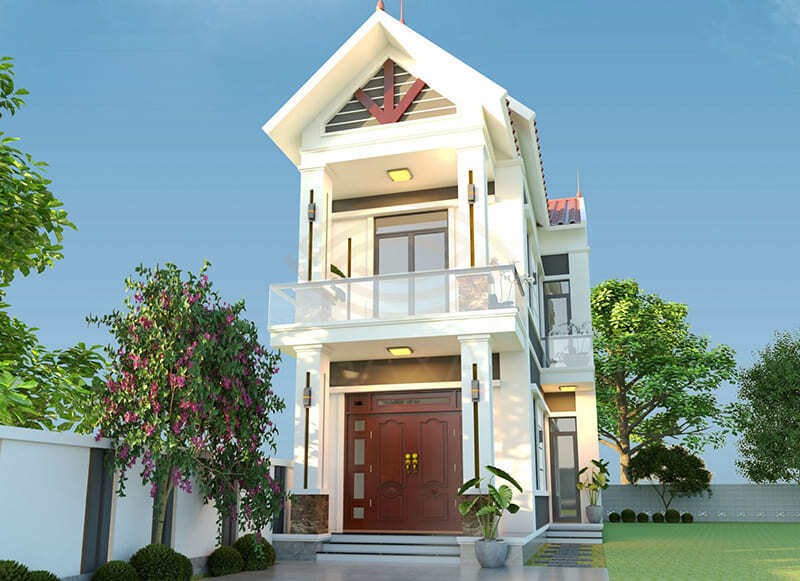 Gia Bảo Group - Đơn vị thi công nhà phố 2 tầng mái thái uy tín