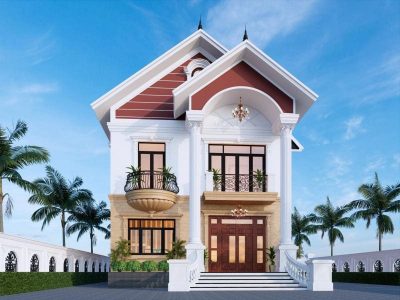 10+ Mẫu nhà phố 2 tầng mái thái giá dưới 2 tỷ