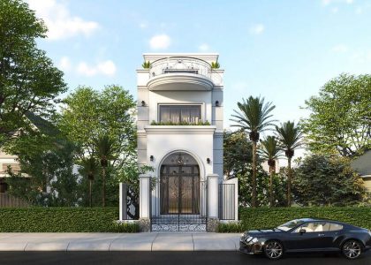 Nhà Phố 2 Tầng Tân Cổ Điển