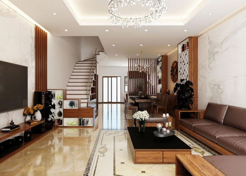 Không gian nội thất nhà phố