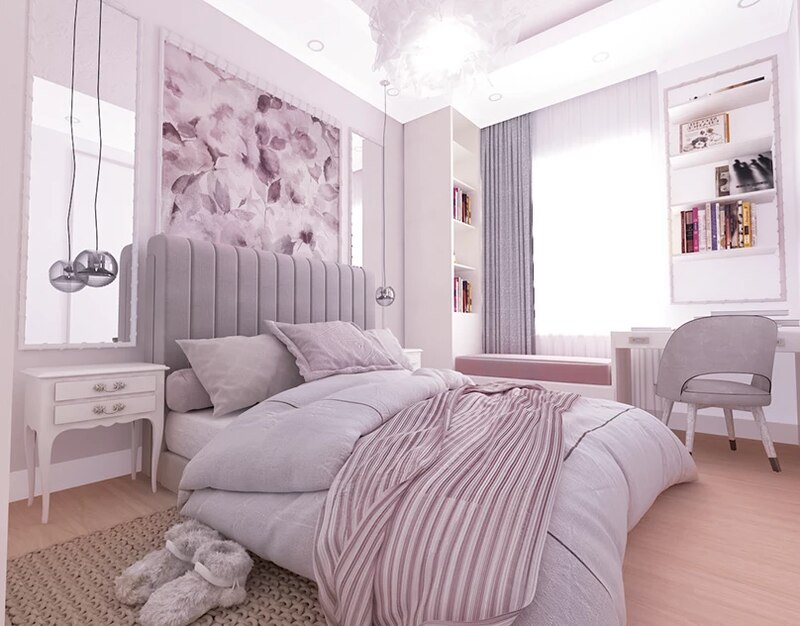 Nội thất phòng ngủ cho bé gái