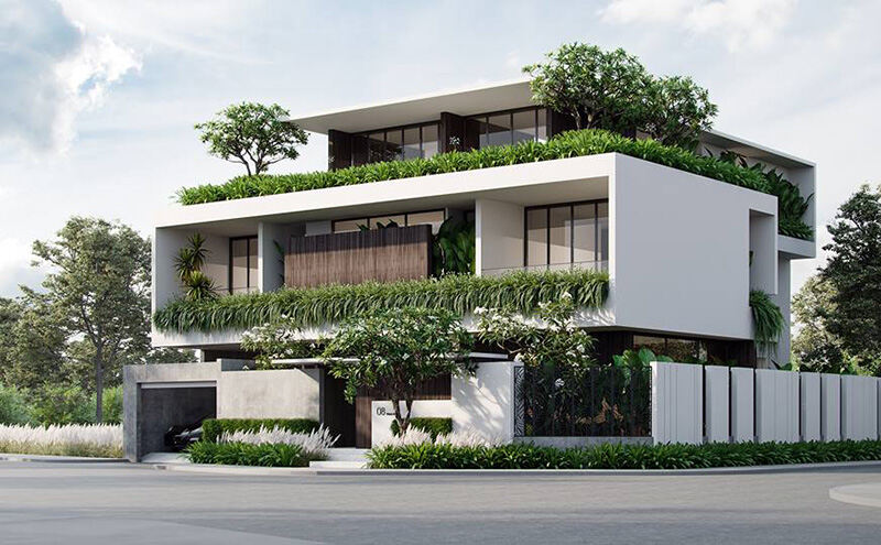 Thiết kế biệt thự hiện đại tại Gia Bảo Group