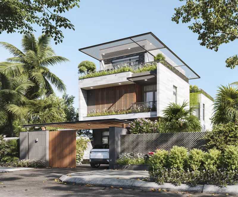 Biệt thự mini có khả năng tạo ra không gian sống thoải mái và đẳng cấp