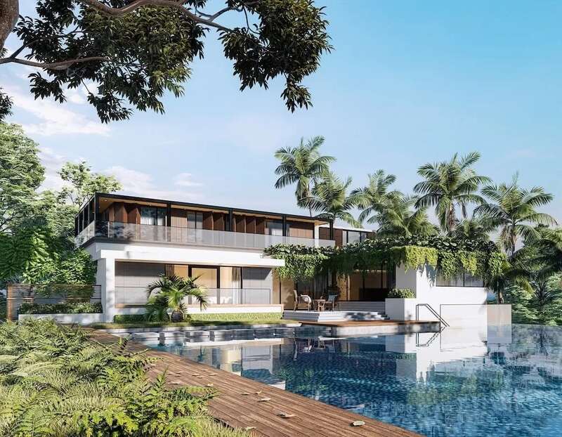 Mẫu thiết kế biệt thự cao cấp nhà vườn