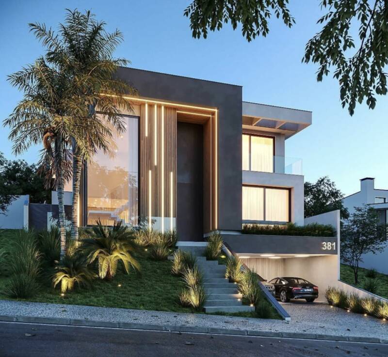 Mẫu biệt thự đẹp có tầng hầm để xe rộng rãi