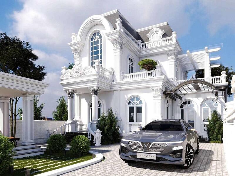 Thiết kế biệt thự tân cổ điển