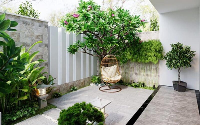 Lưu ý khi thiết kế sân trước nhà phố