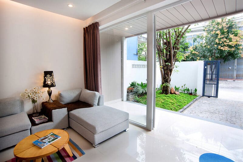 Lợi ích của việc thiết kế sân trước nhà phố