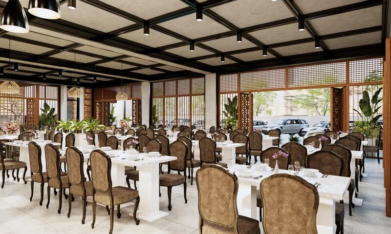 Thiết kế nội thất nhà hàng Món ăn ngon