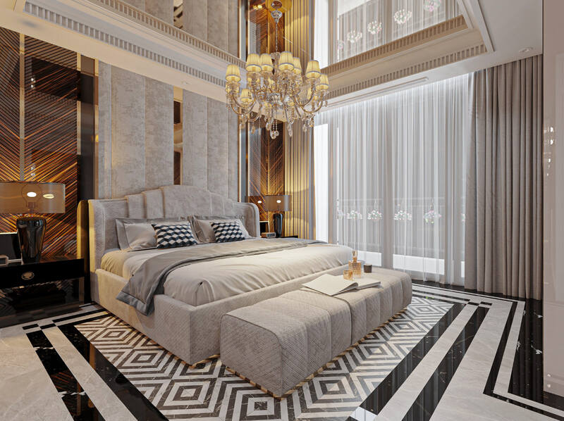 Thiết kế phòng ngủ Luxury