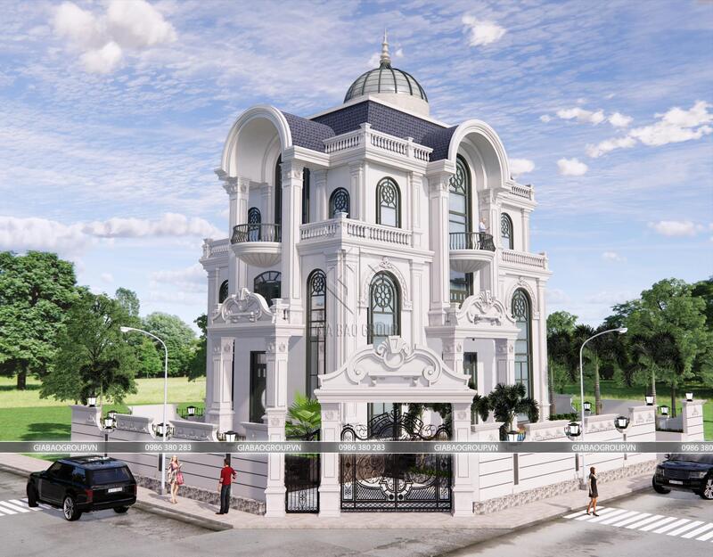Mẫu biệt thự tân cổ điển thời thượng