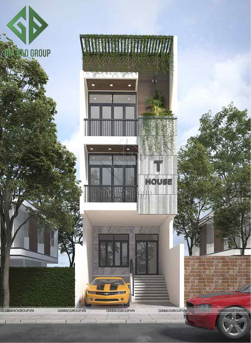 Nhà phố 3 tầng kết hợp kinh doanh