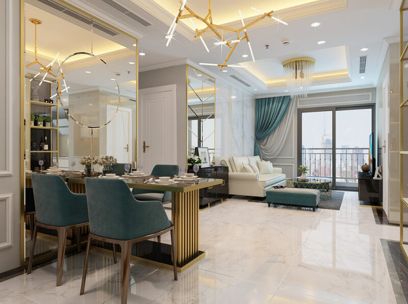 Phong cách hiện đại cho nội thất căn hộ
