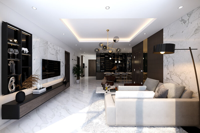 Thiết kế nội thất chung cư phong cách Bắc Âu