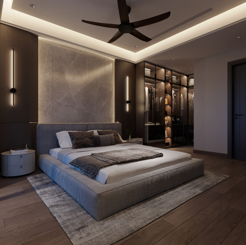Phòng ngủ thiết kế hiện đại