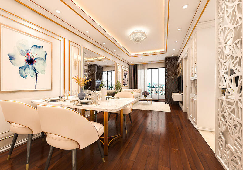 Phong cách nội thất chung cư tân cổ điển