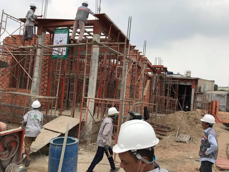 Hạng mục nhân công hoàn thiện xây nhà phần thô