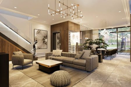 Thiết kế nội thất hiện đại – anh Xuân, Bình Dương