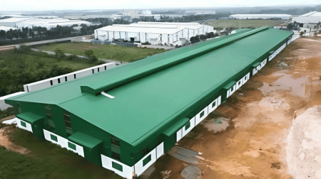 Thiết kế thi công nhà máy Green Garden | Gia Bảo Group