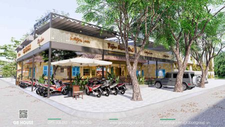 Thiết kế quán nhậu Nhà Mình gây ấn tượng từ cái nhìn đầu tiên